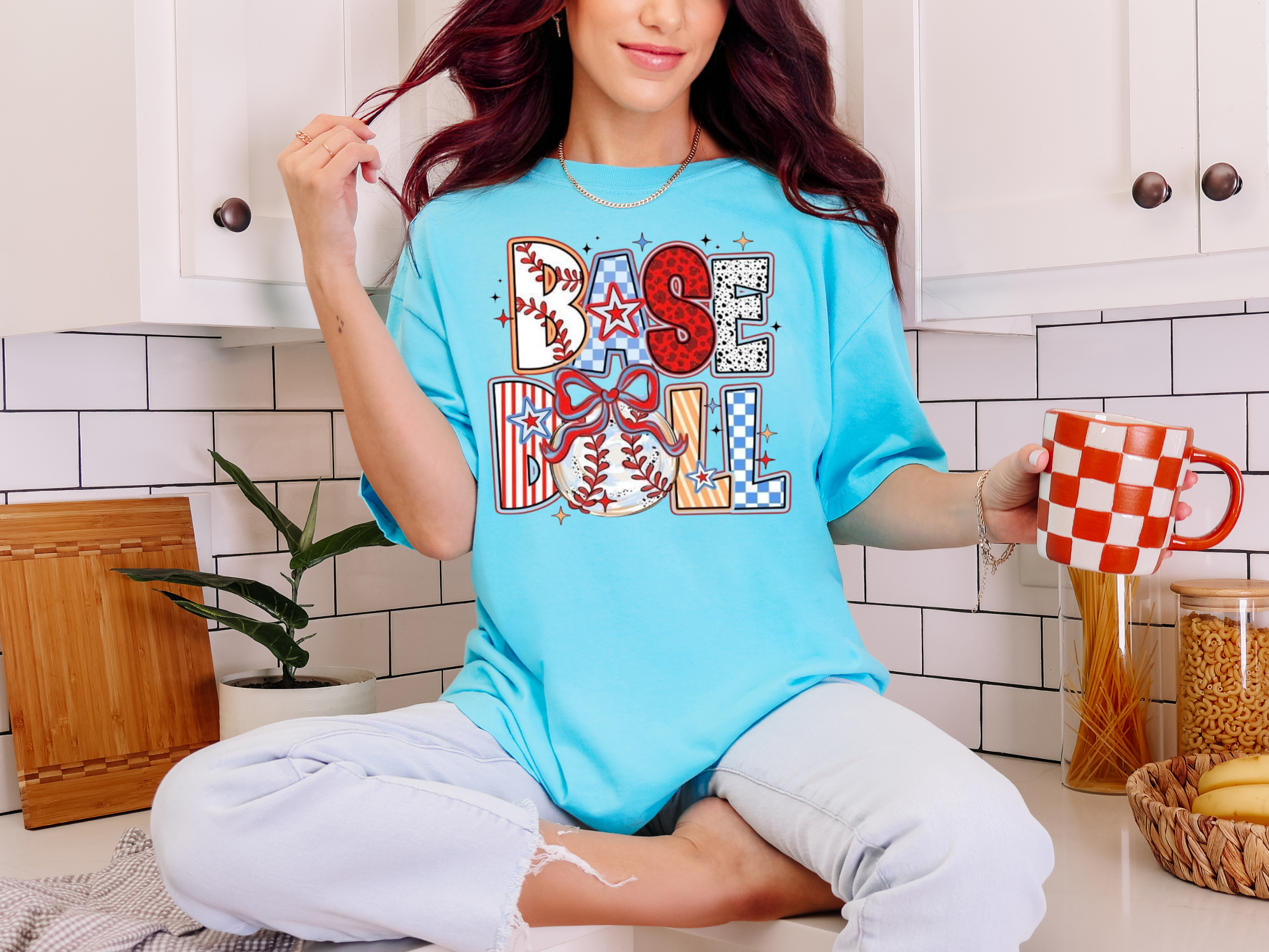 Coquette Bright Baseball - Women’s Graphic Tee