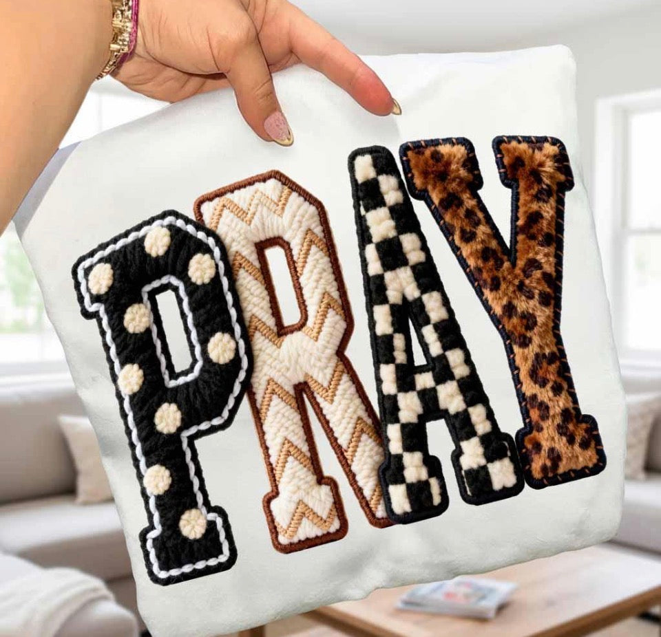 Pray Faux Yarn -  Women’s Graphic Tee