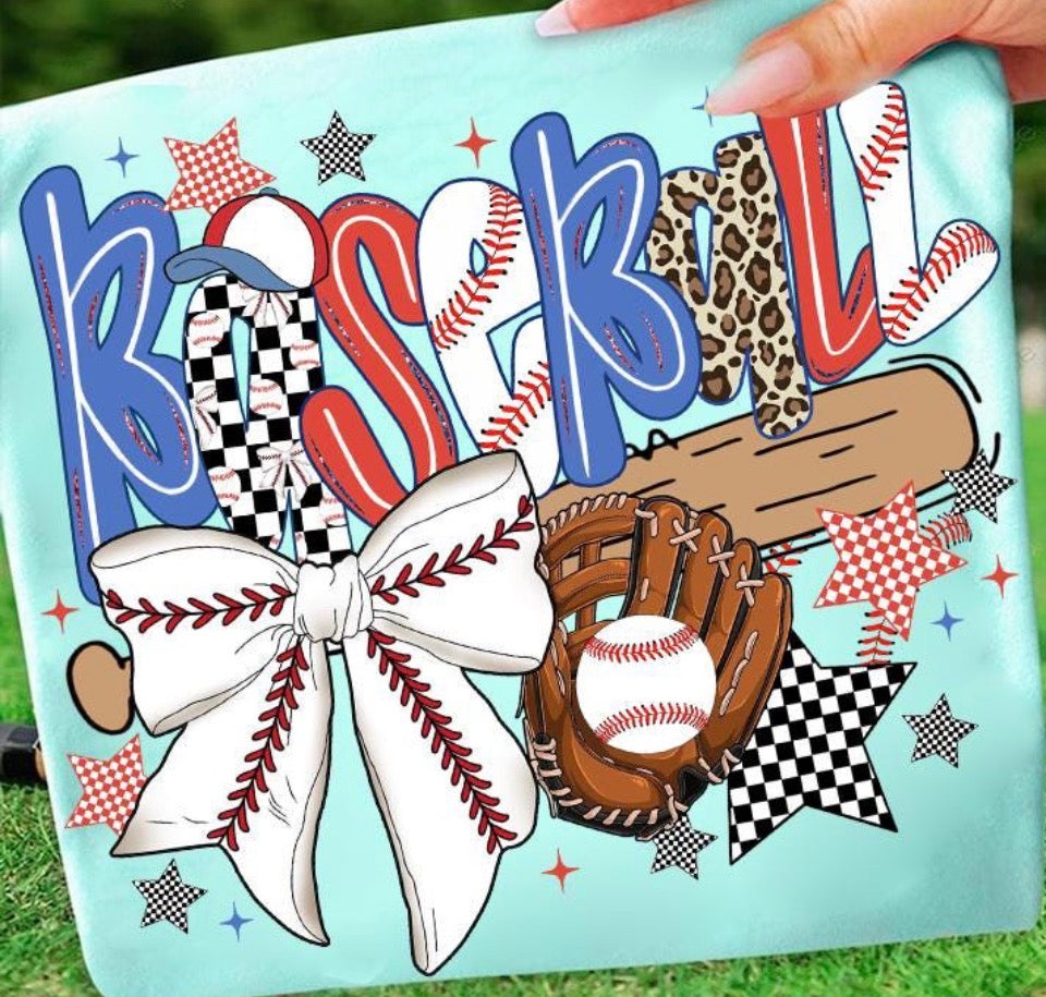 Baseball Coquette Collage  - Women’s Graphic Tee