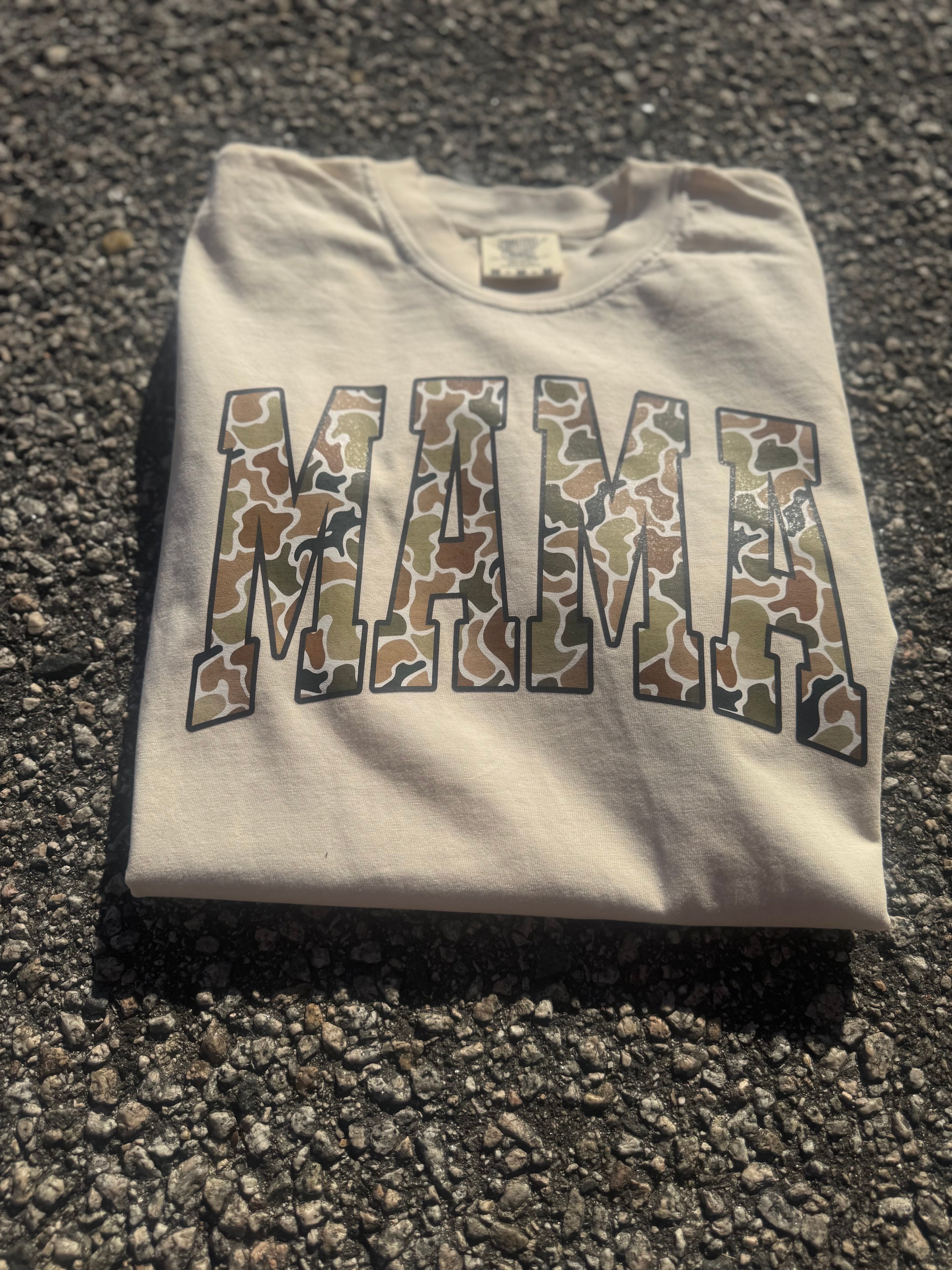 Camo Mama -  Women’s Graphic Tee