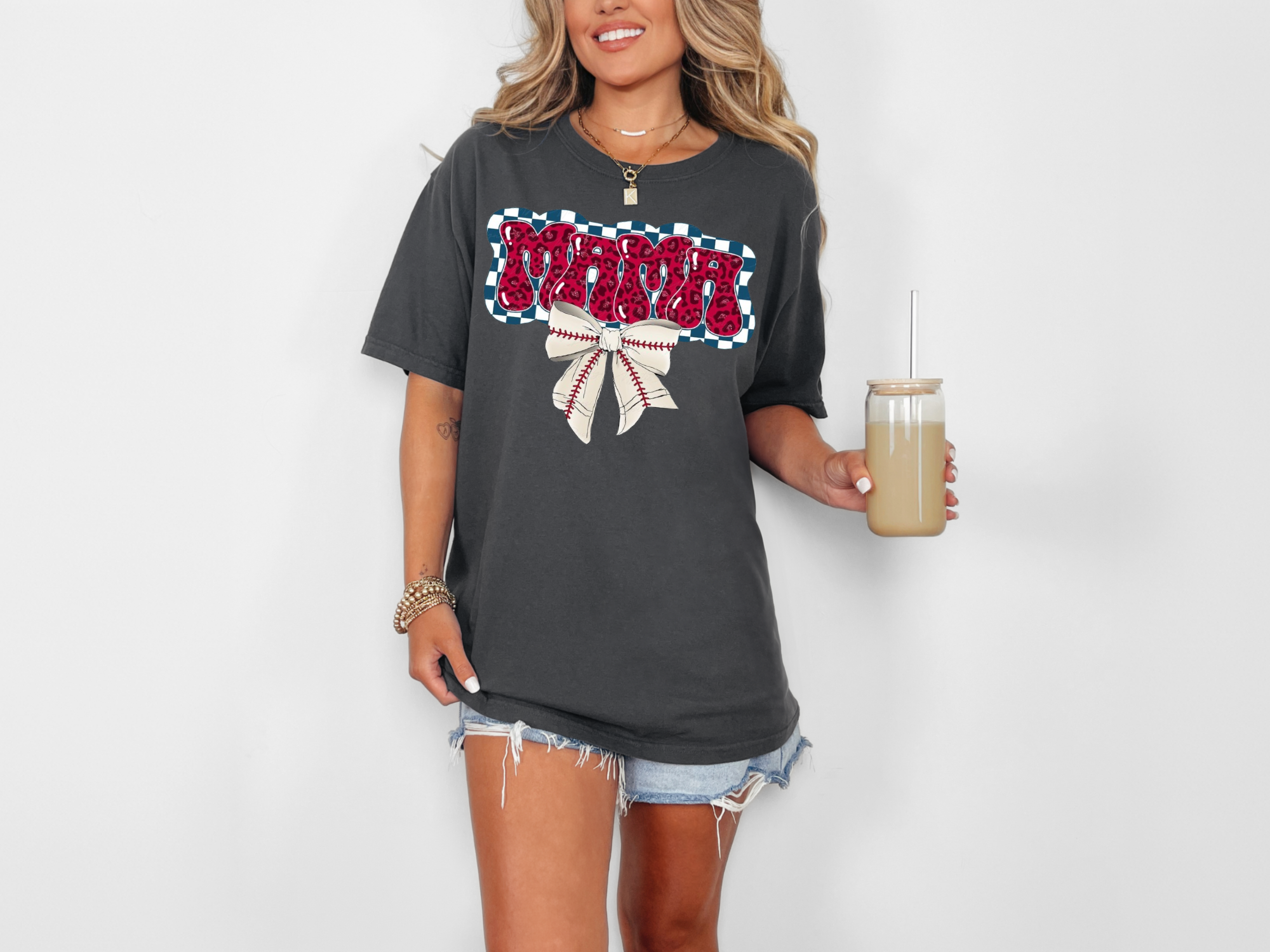 Coquette Baseball Bow Mama - Women’s Graphic Tee