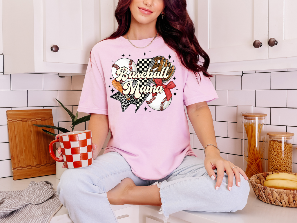 Baseball Mama Collage - Women’s Graphic Tee