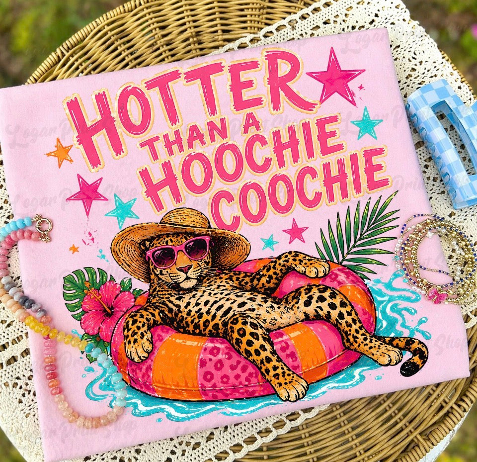 Hotter Than Leopard Graphic Tee