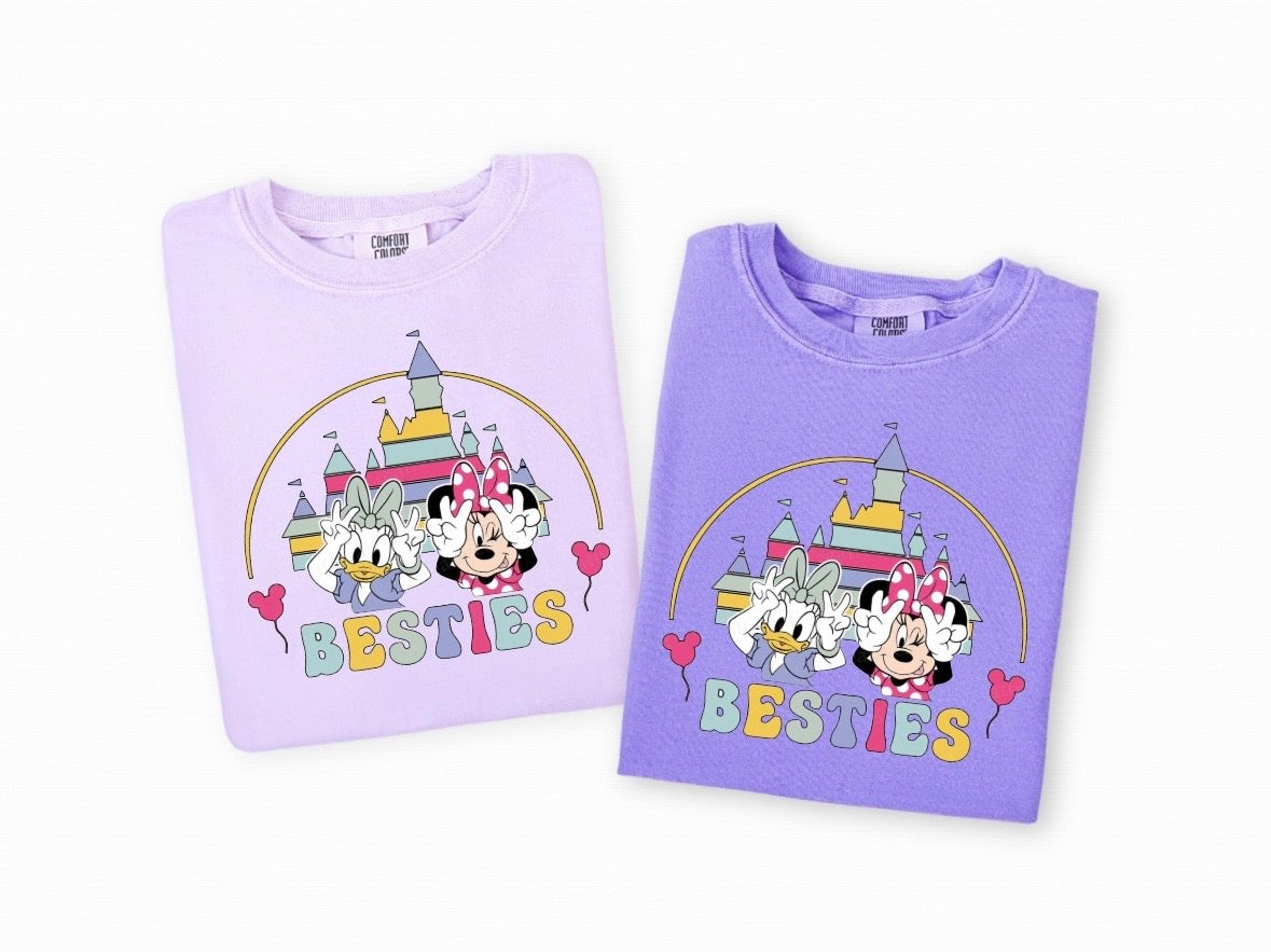 Magical “Besties” Mouse - DTF Transfer