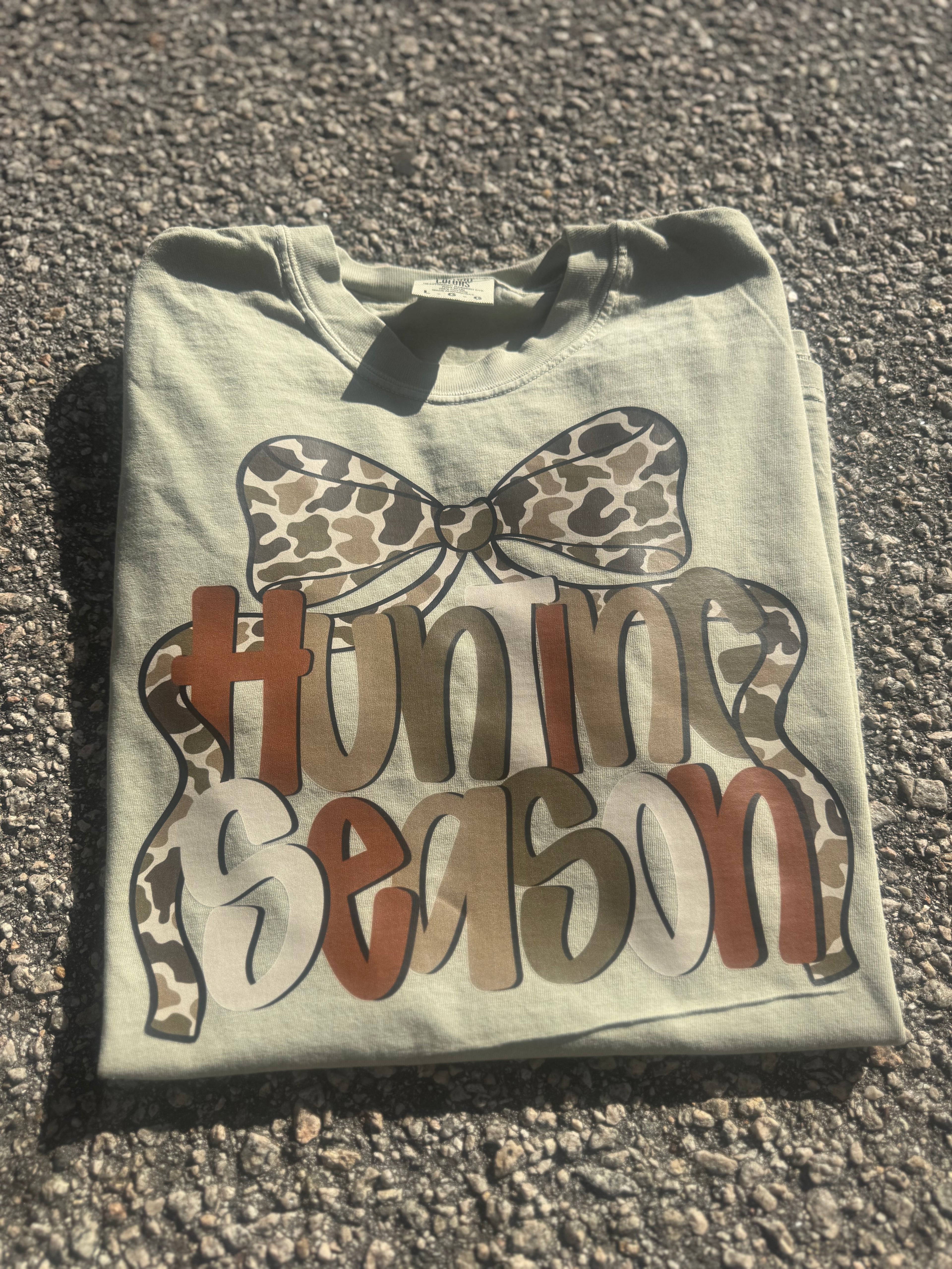 Hunting Season w/Bow -  Women’s Graphic Tee