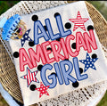 All American Girl Graphic Tee