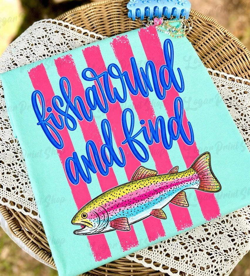 Fish Around Graphic Tee