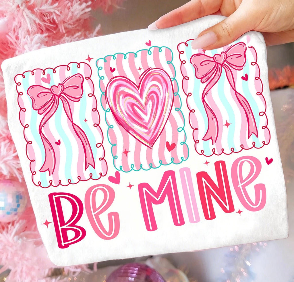 Be Mine Valentines Stamps - Women’s Graphic Tee