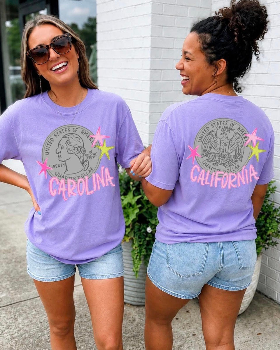 Carolina California Graphic Tee