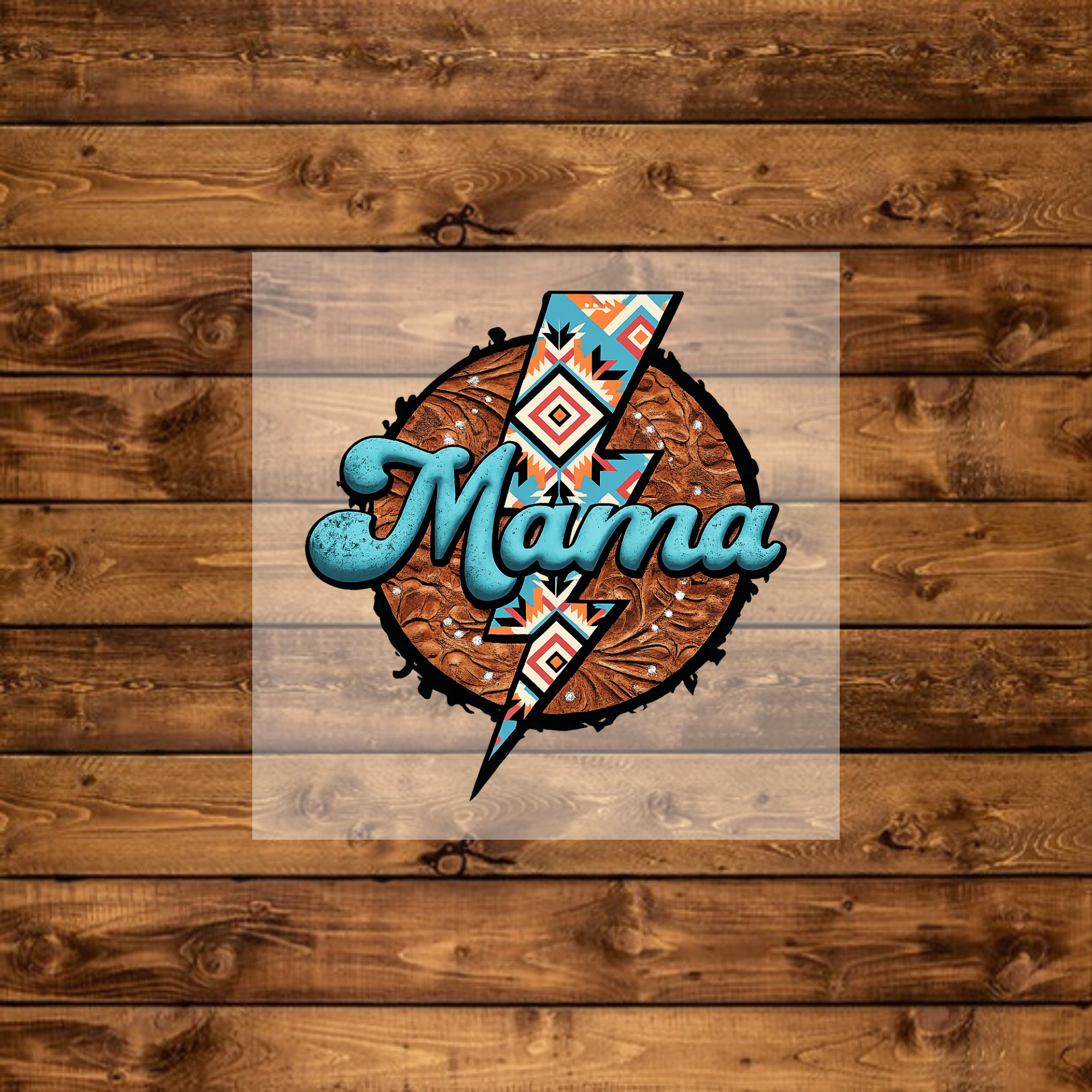 Western Aztec Mama - DTF Transfer