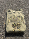 Preppy Bow Camo Mama -  Women’s Graphic Tee