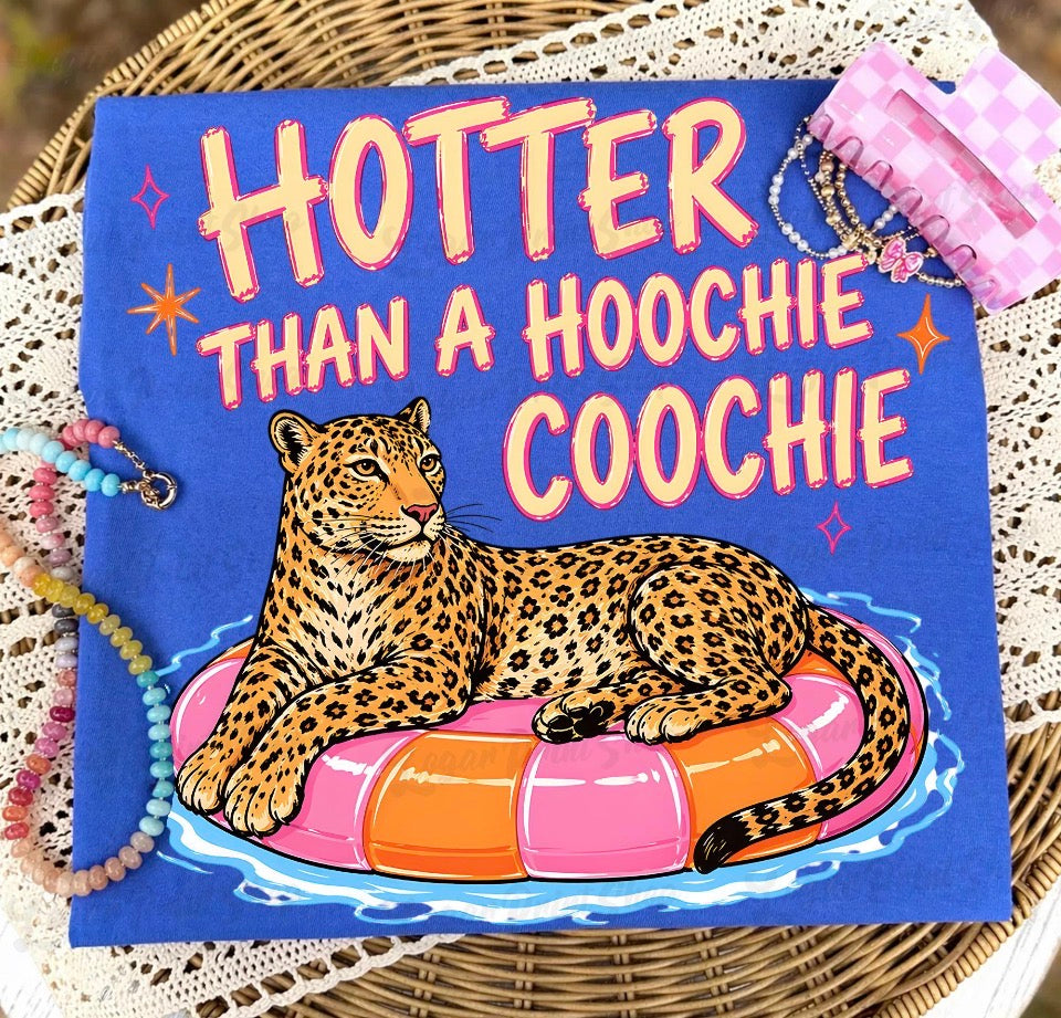 Hoochie Leopard Graphic Tee