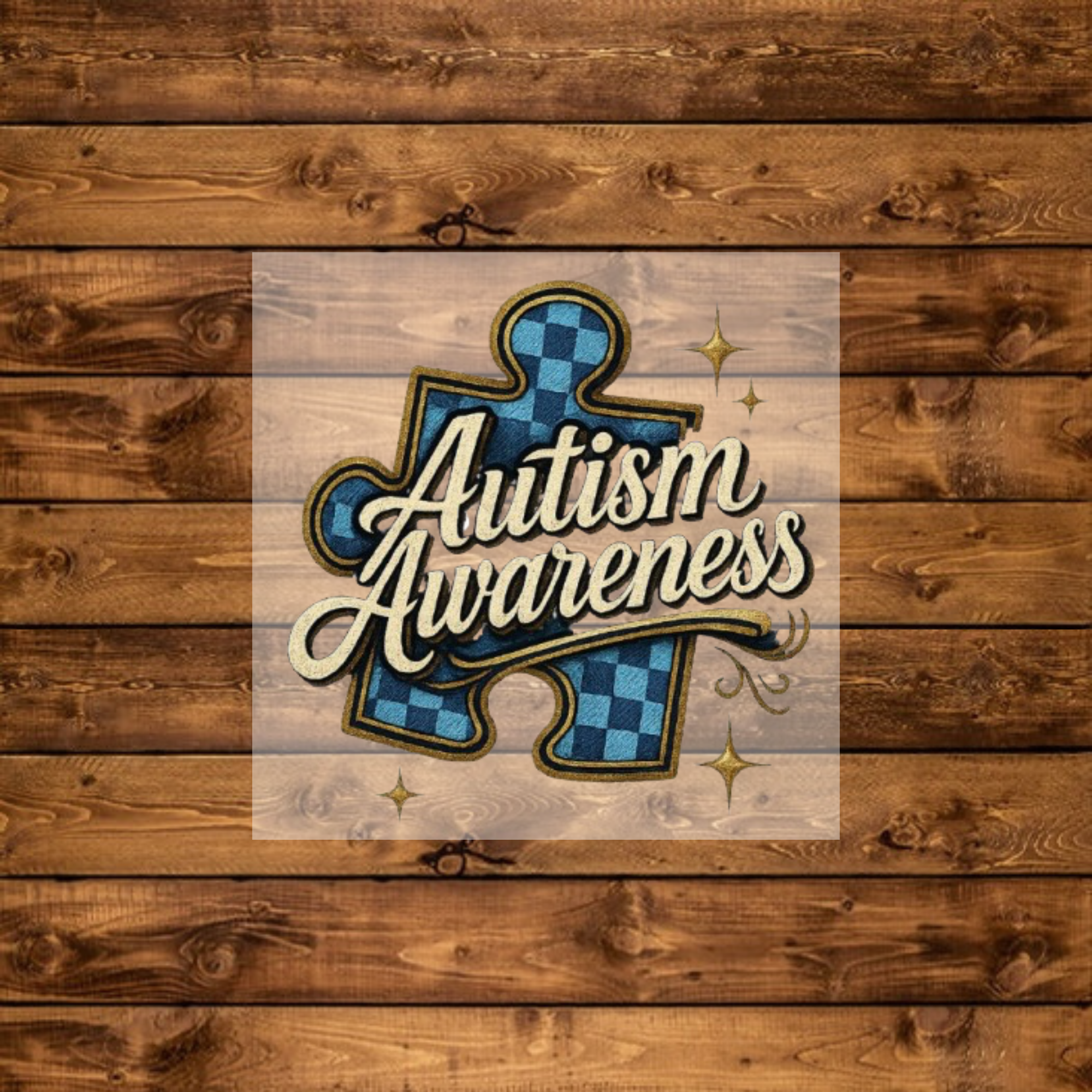 Autism Awareness Puzzle - DTF Transfer