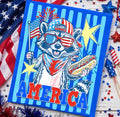 America Raccoon Graphic Tee