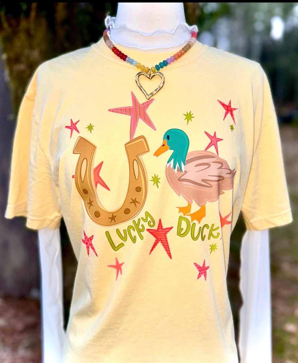 Lucky Duck Graphic Tee