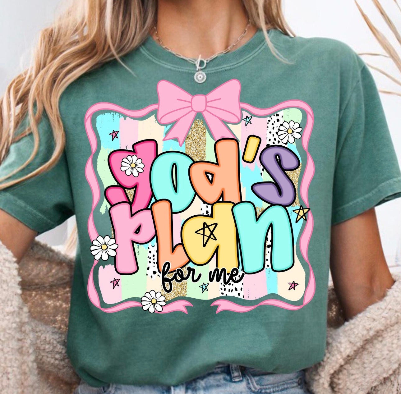 Coquette Gods Plan For Me - Women’s Graphic Tee