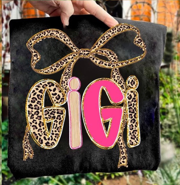 Coquette Bow Gigi - Women’s Graphic Tee