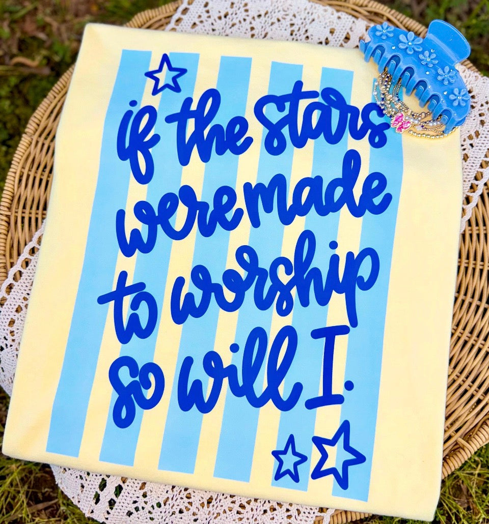 If The Stars Were Made To Worship Graphic Tee