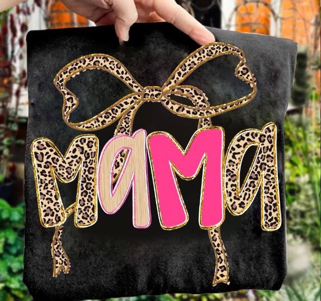 Coquette Bow Mama - Women’s Graphic Tee