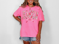 Floral Pink Coquette Amen -  Women’s Graphic Tee