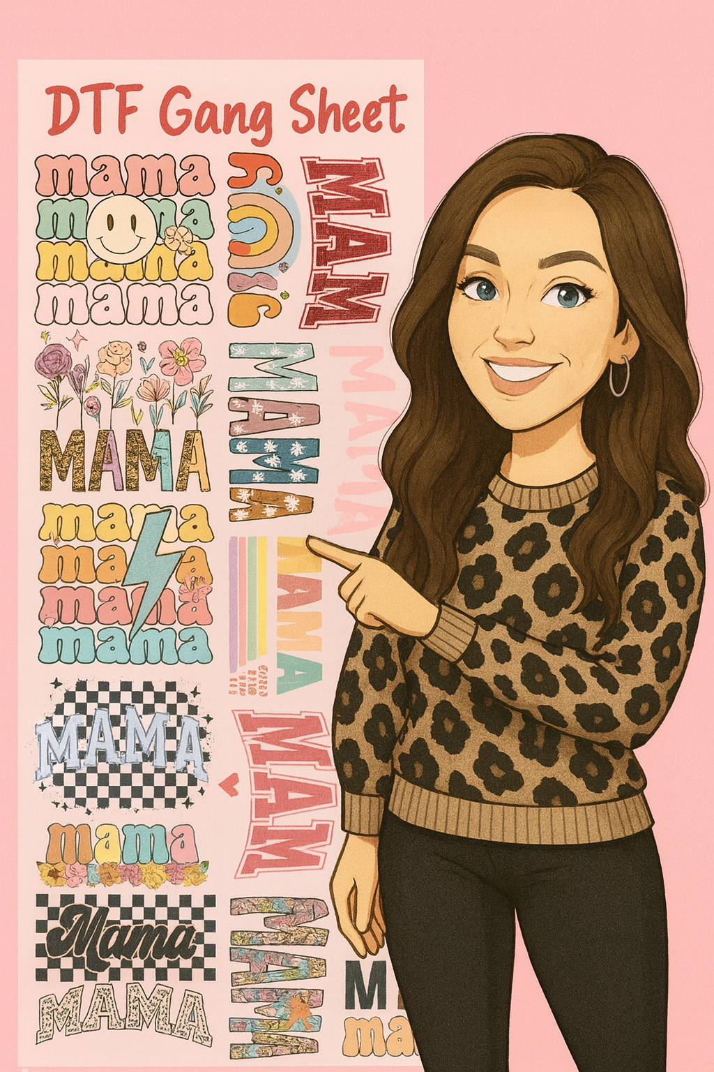 CUSTOM DTF GANG SHEET